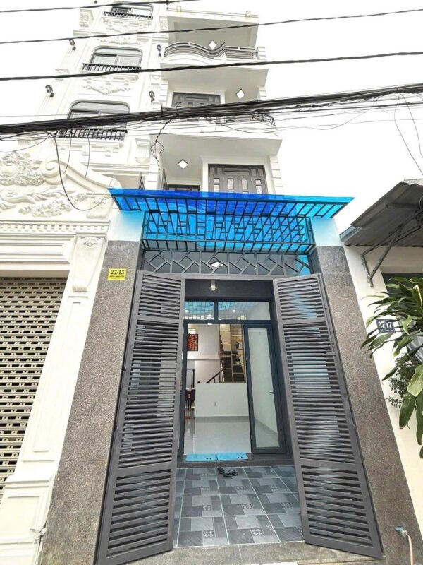 NHÀ 4 TẦNG ĐẸP – MẶT TIỀN DƯƠNG QUẢNG HÀM, PHƯỚC LONG