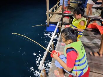 Tour câu mực đêm Nha Trang